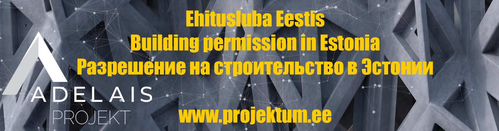 Ehitusluba Eestis Building permission in Estonia Разрешение на строительство в Эстонии www.projektum.ee
